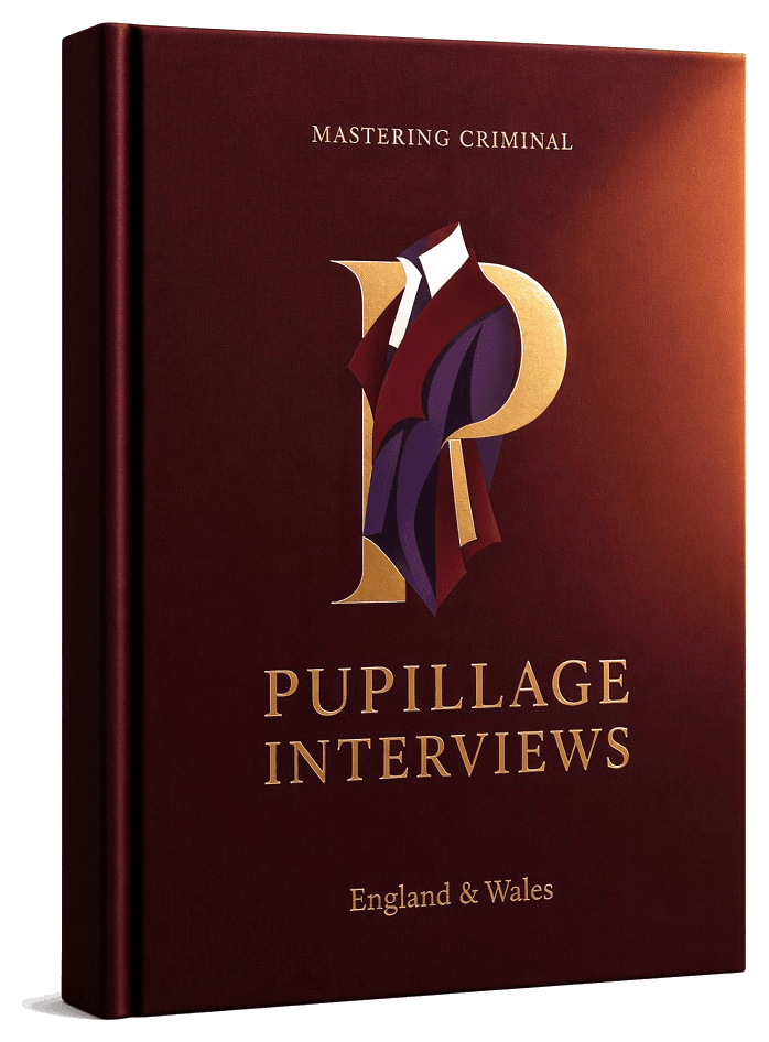 Mastering Criminal Pupillage Interviews - Digital Learning Edition